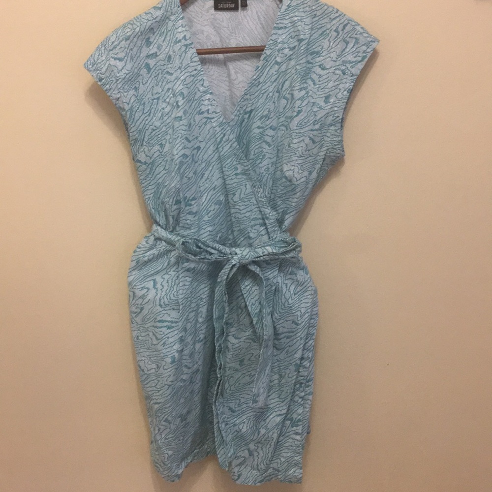 Surplice dress
